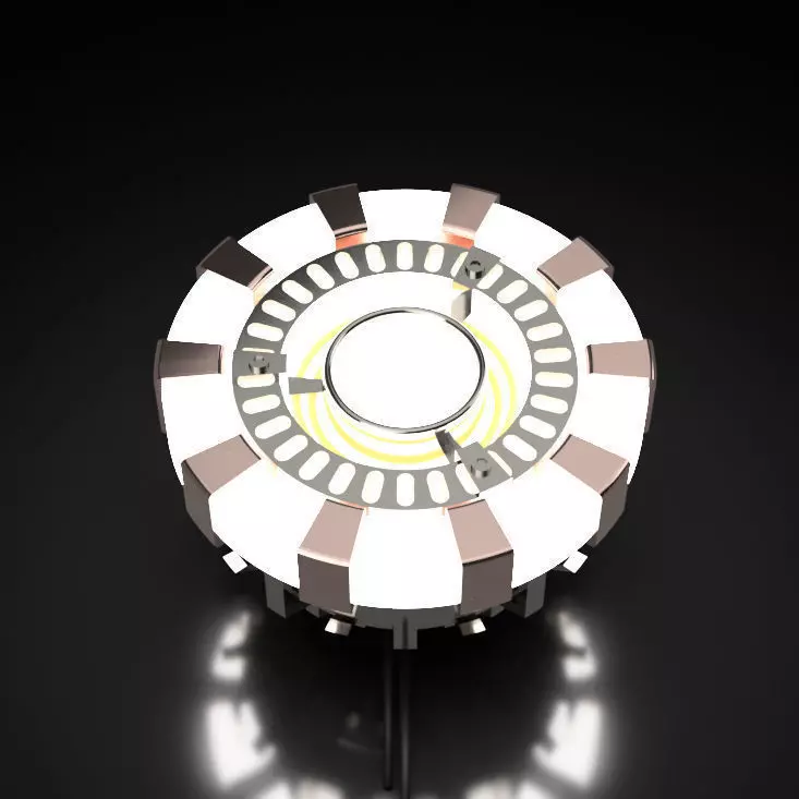 Iron Man Arc Reactor Concept Mark 1 3D print model