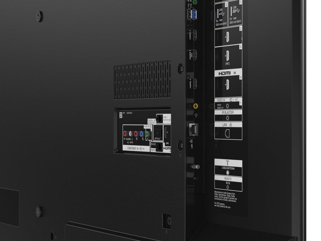 E3D - Sony X850E TV model 3D model_6