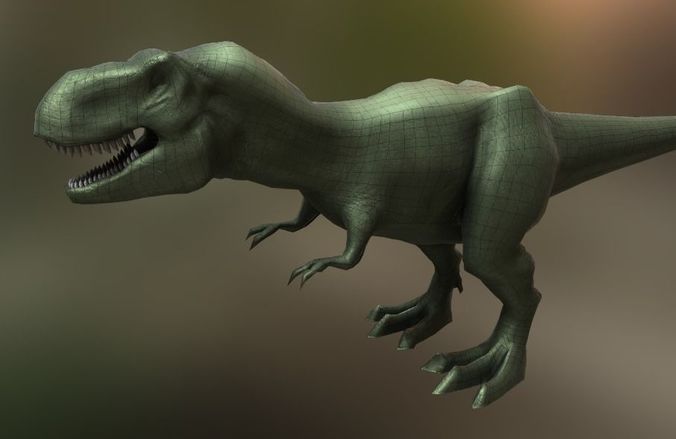 Tyrannosaurus Rex Low-poly 3D model