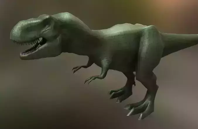 Tyrannosaurus Rex Low-poly 3D model