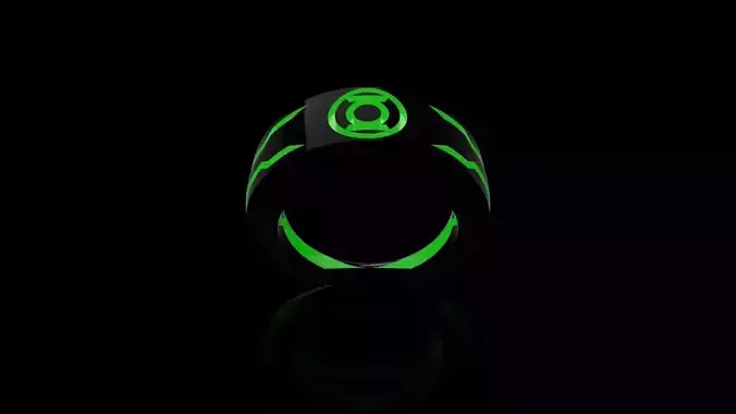 Green Lantern Custom Ring