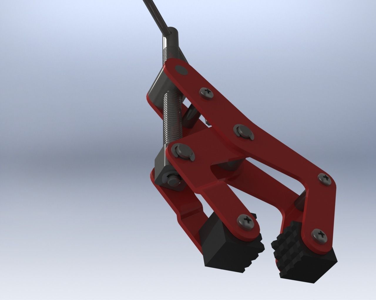 Manual Clamp Free 3D model_1