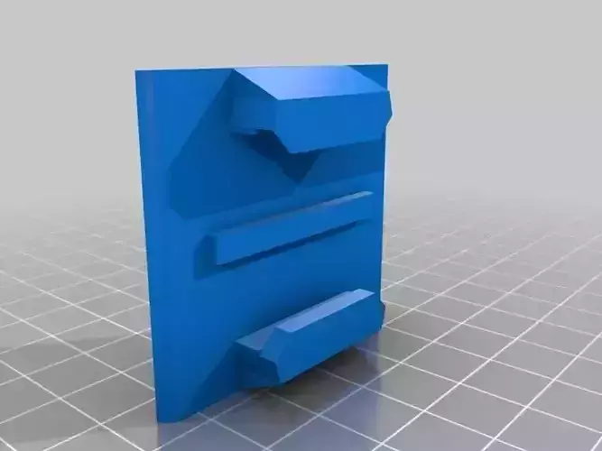 GoPro Flat Clip Mount Free 3D print model