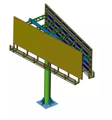 Billboard 15x5 two side