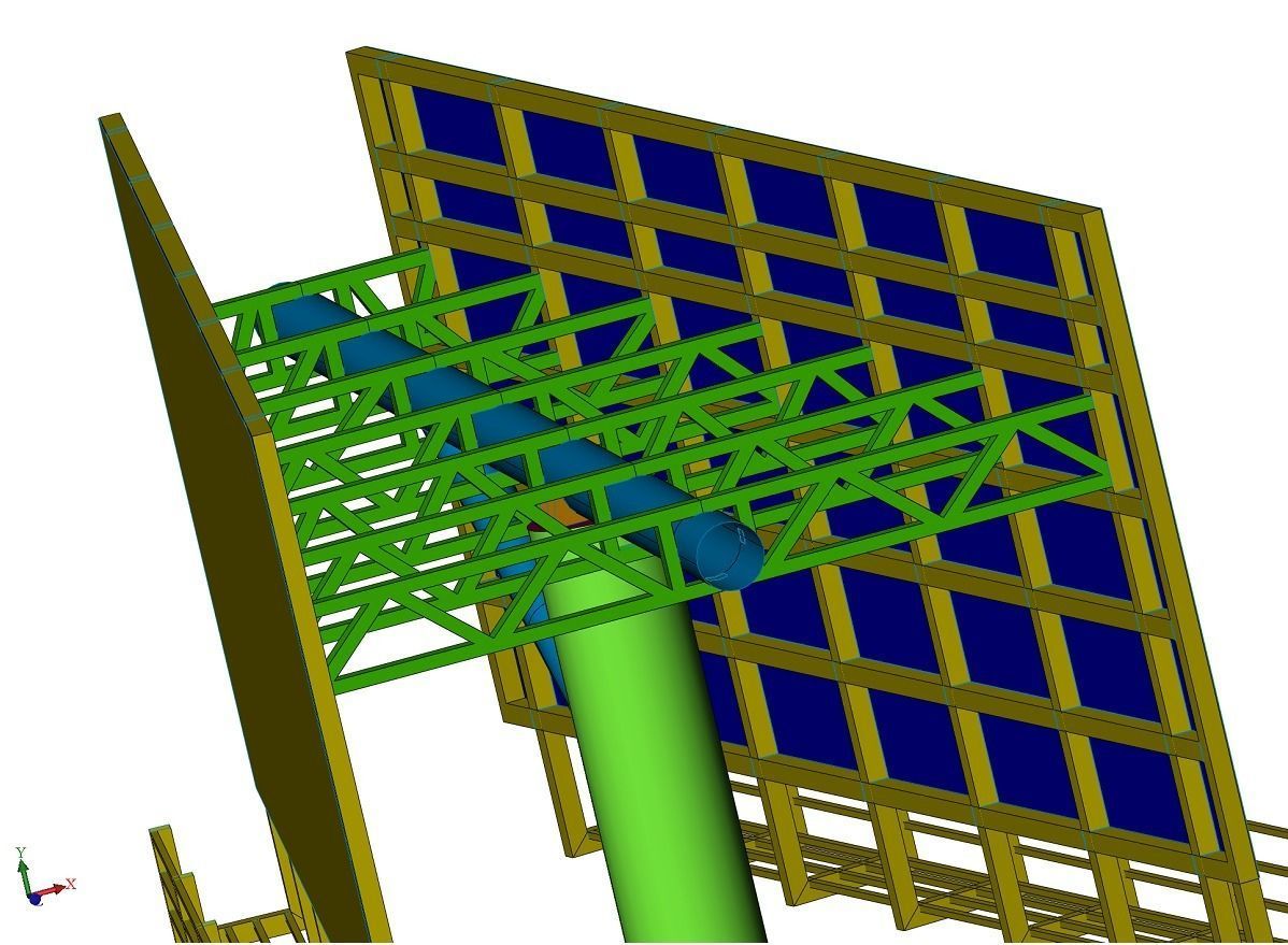 Billboard 15x5 two side 3D model_1