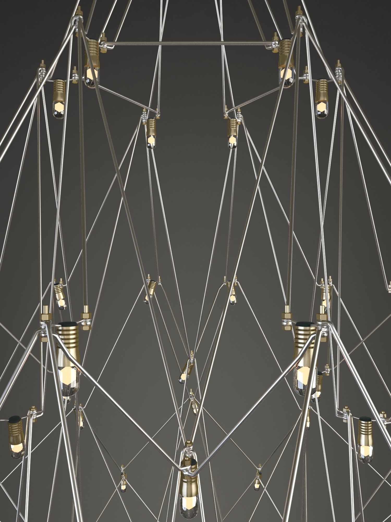 Chandelier Quasar 3D model_7