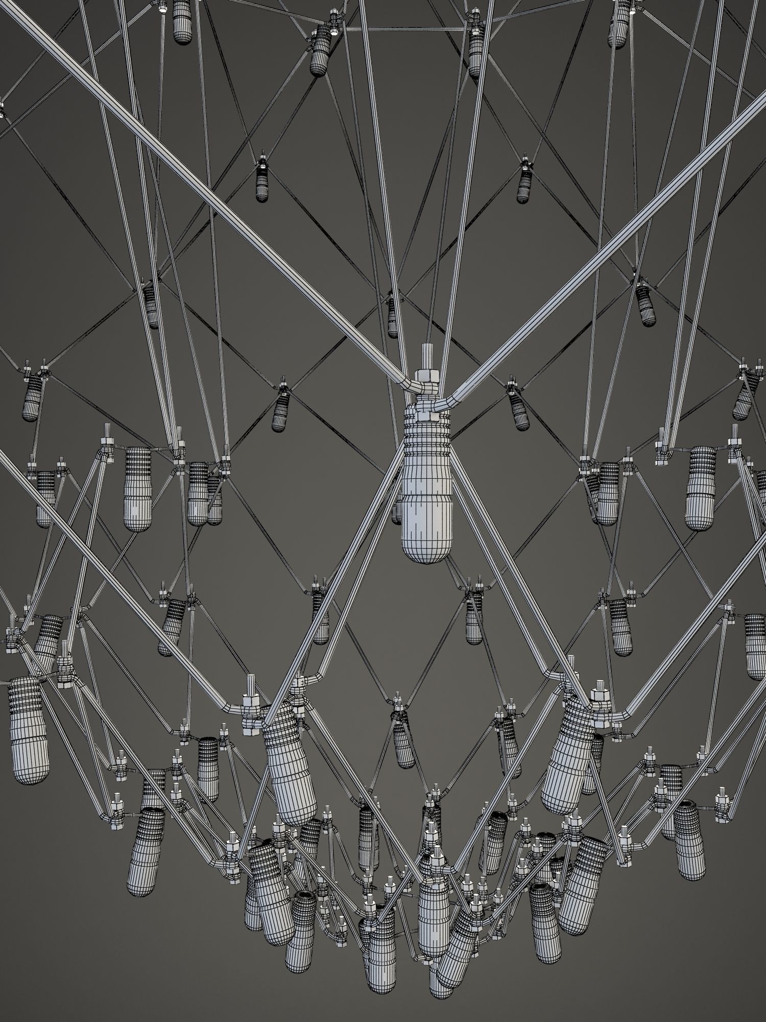 Chandelier Quasar 3D model_11