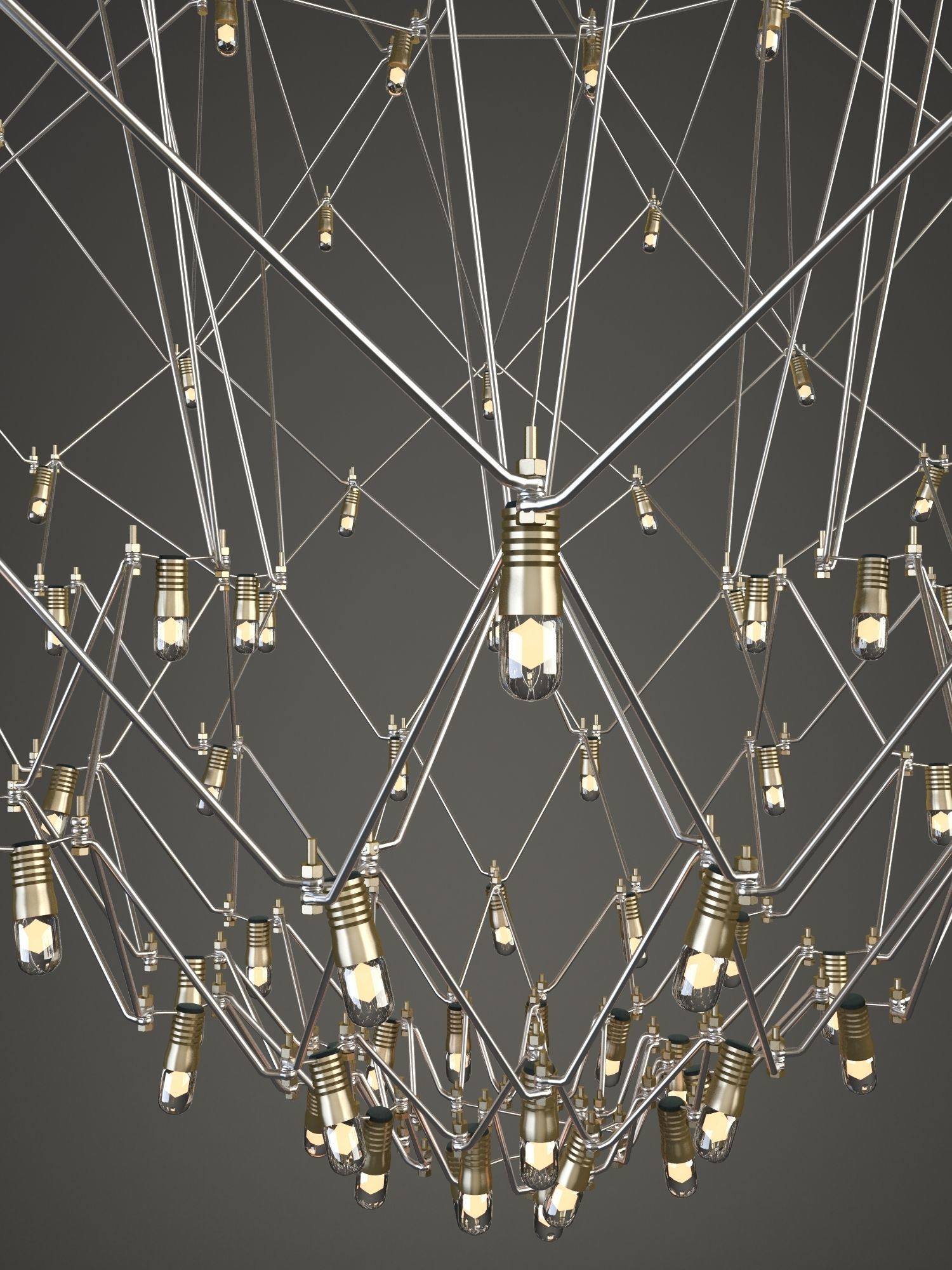 Chandelier Quasar 3D model_6