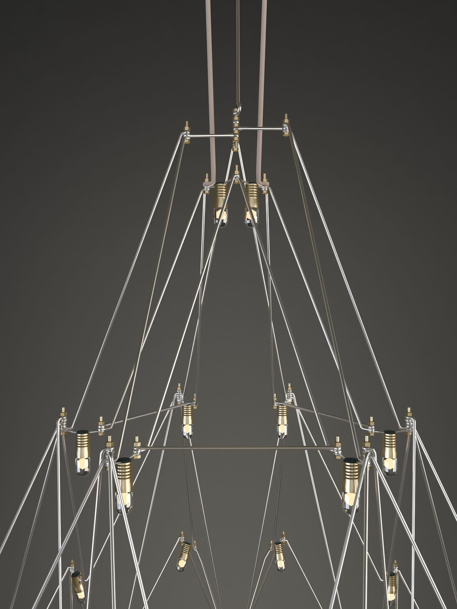 Chandelier Quasar 3D model_1