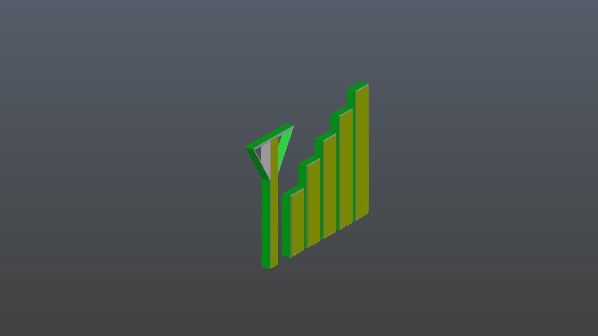 Low poly net Low-poly 3D model_6