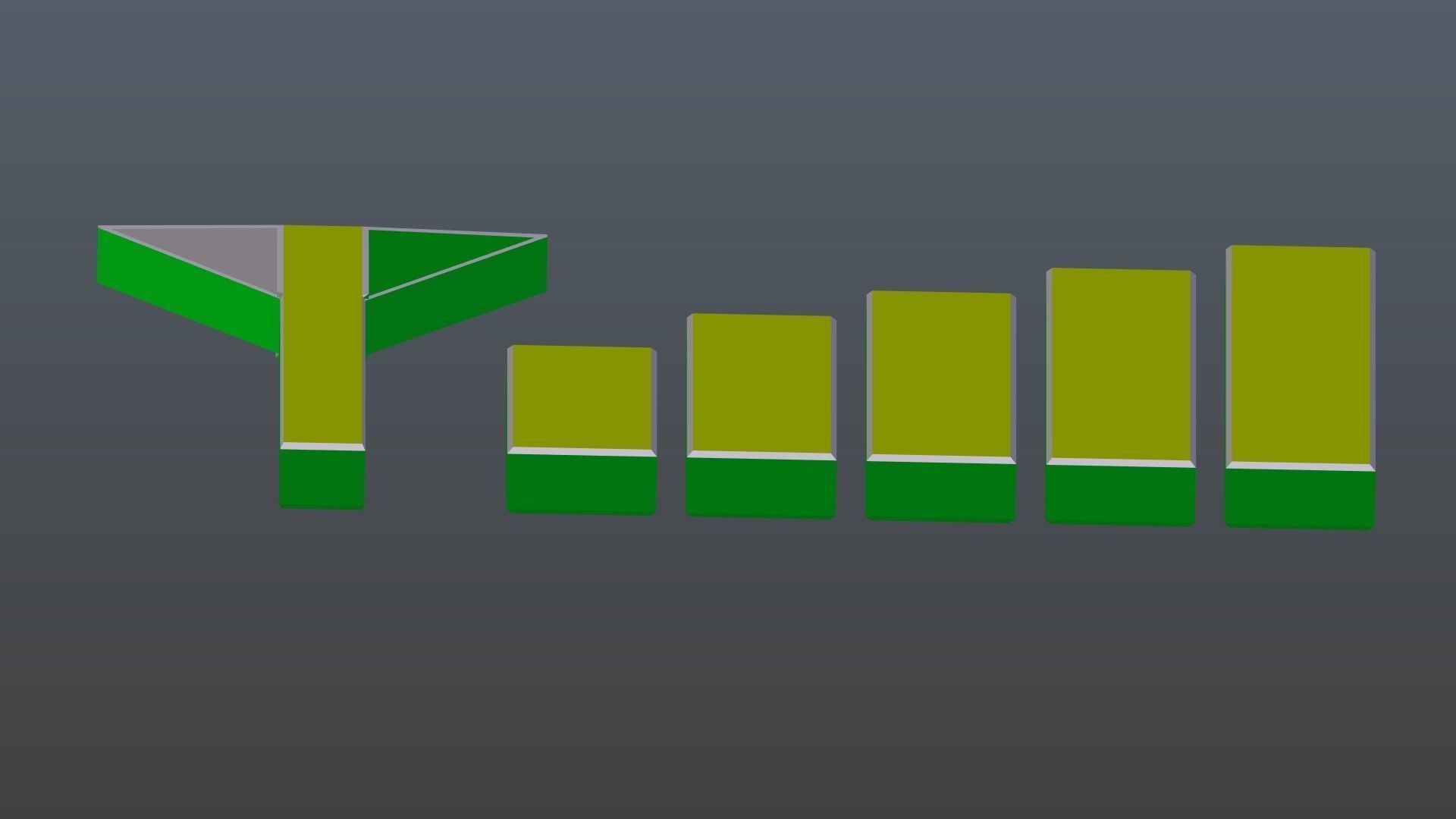 Low poly net Low-poly 3D model_7