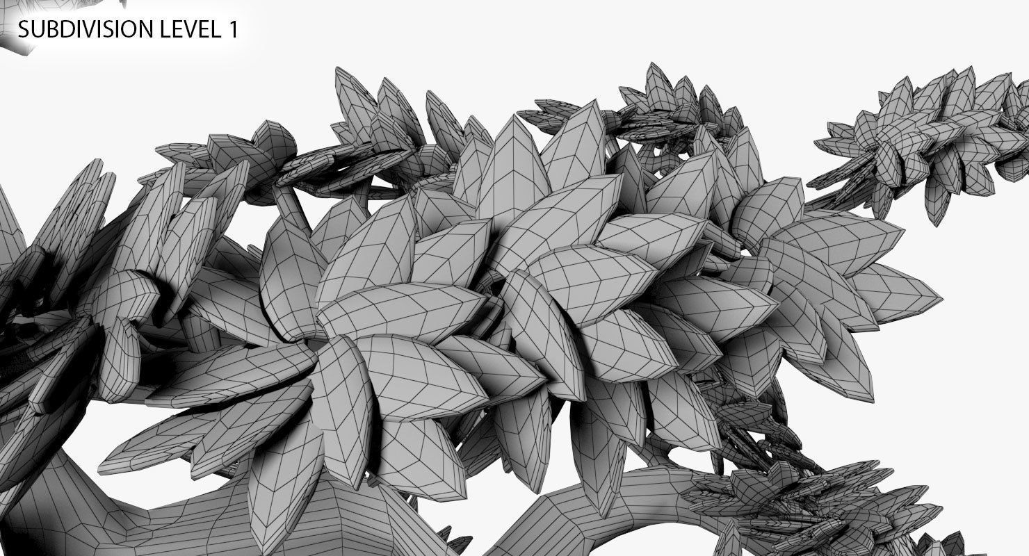 Elephants Play  3D model_12