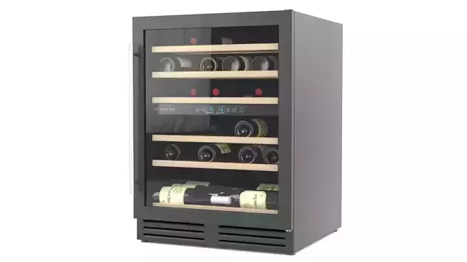 Wine cabinet Dunavox DX51 3D model