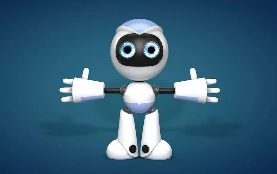 Simple Robot 3D model