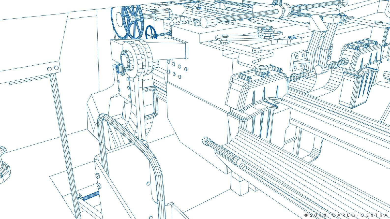 Japanese Type 89 Low-poly 3D model_39