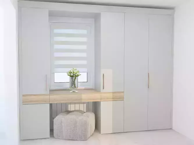 Wardrobe MATTE 3D model