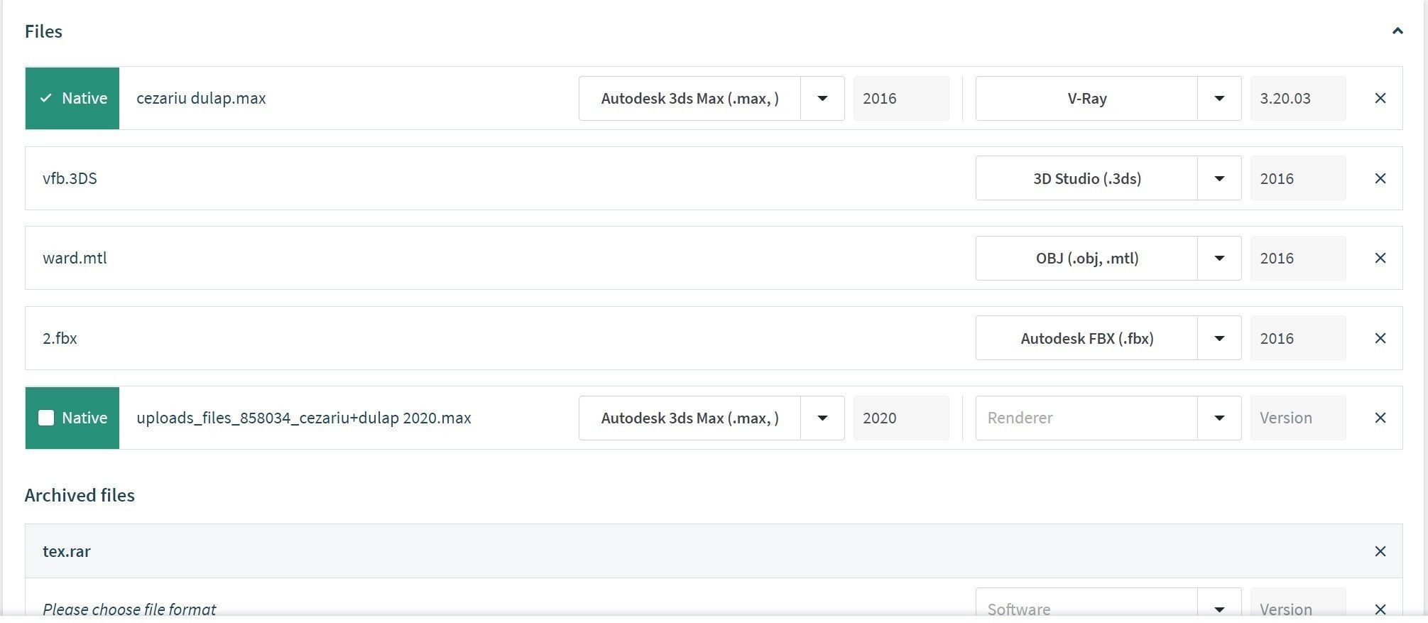 Wardrobe MATTE 3D model_2