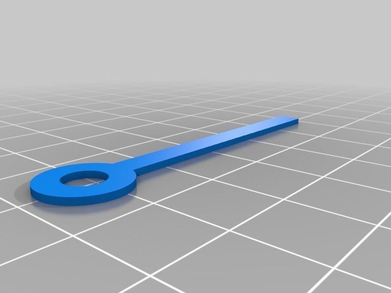 Reversed Clock 3D print model_2
