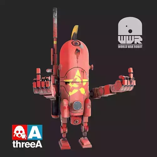 World War Robot 3D model