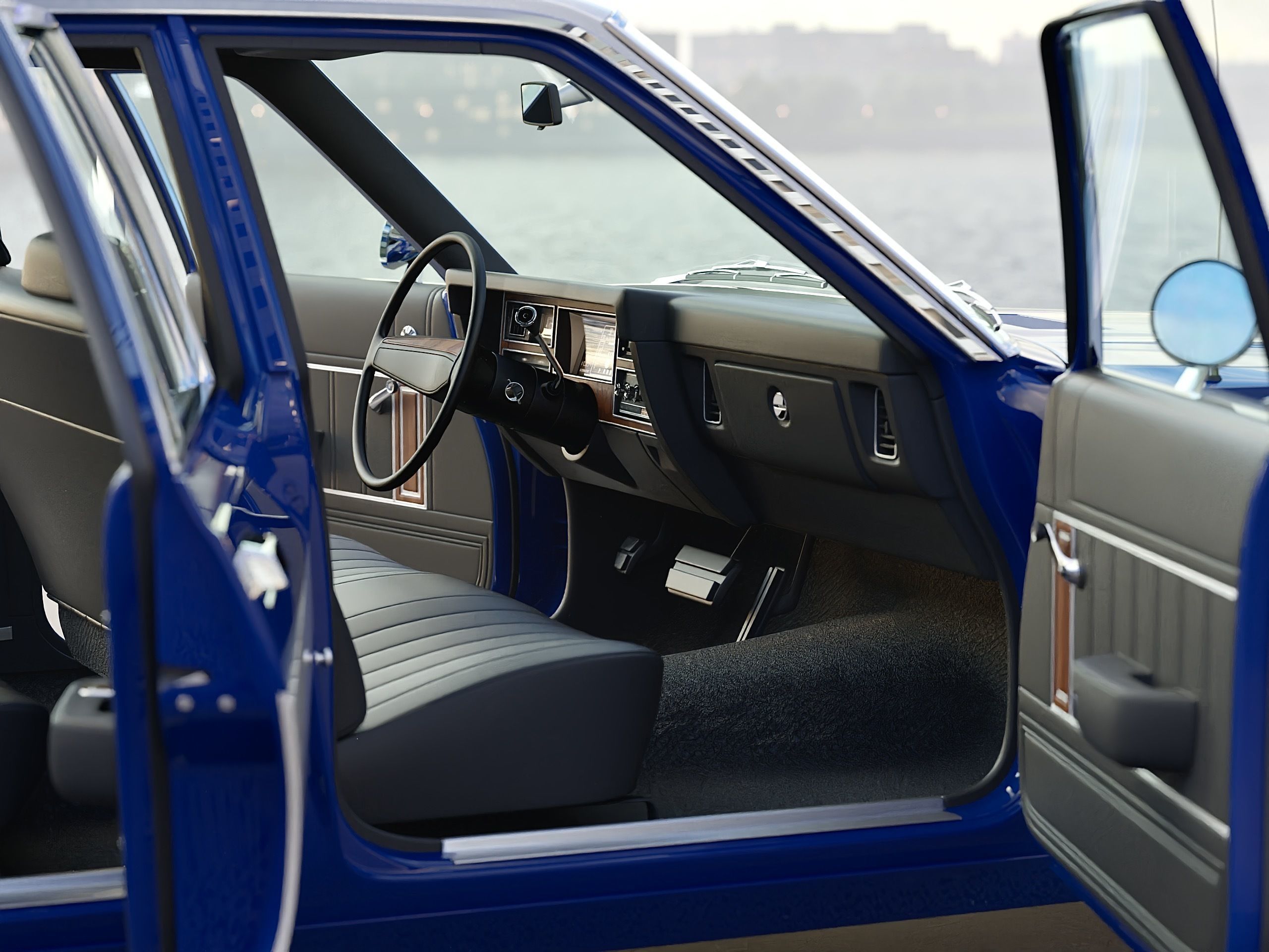 Plymouth Volare Police 1976 3D model_7