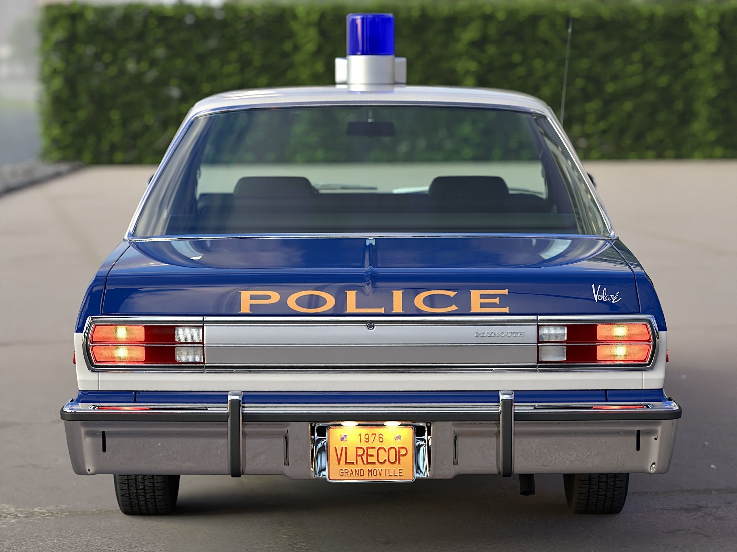 Plymouth Volare Police 1976 3D model_4