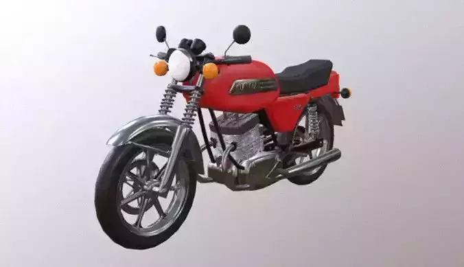 JAWA 350 3D model