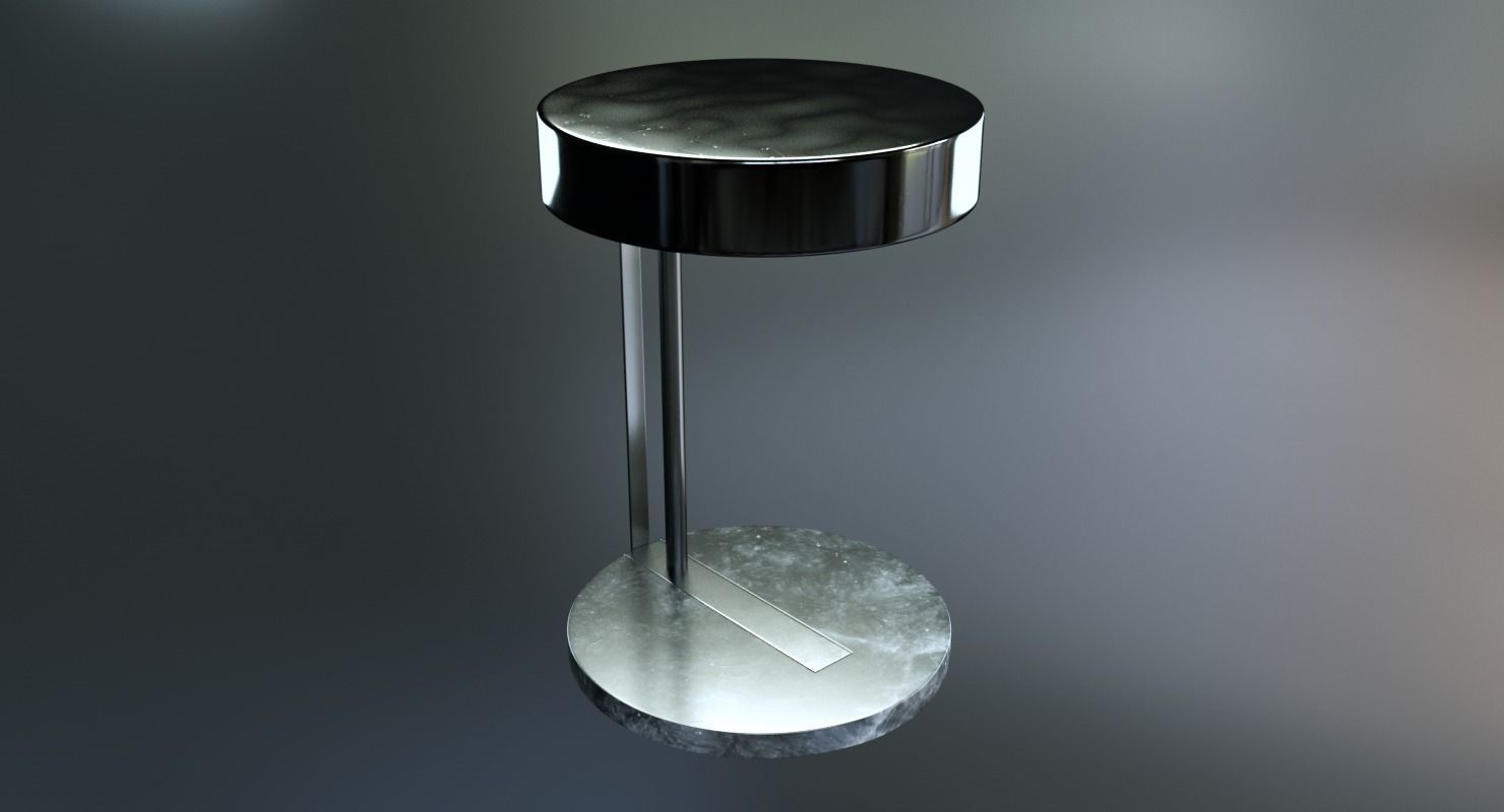 Ralf Night Table Low-poly 3D model_2