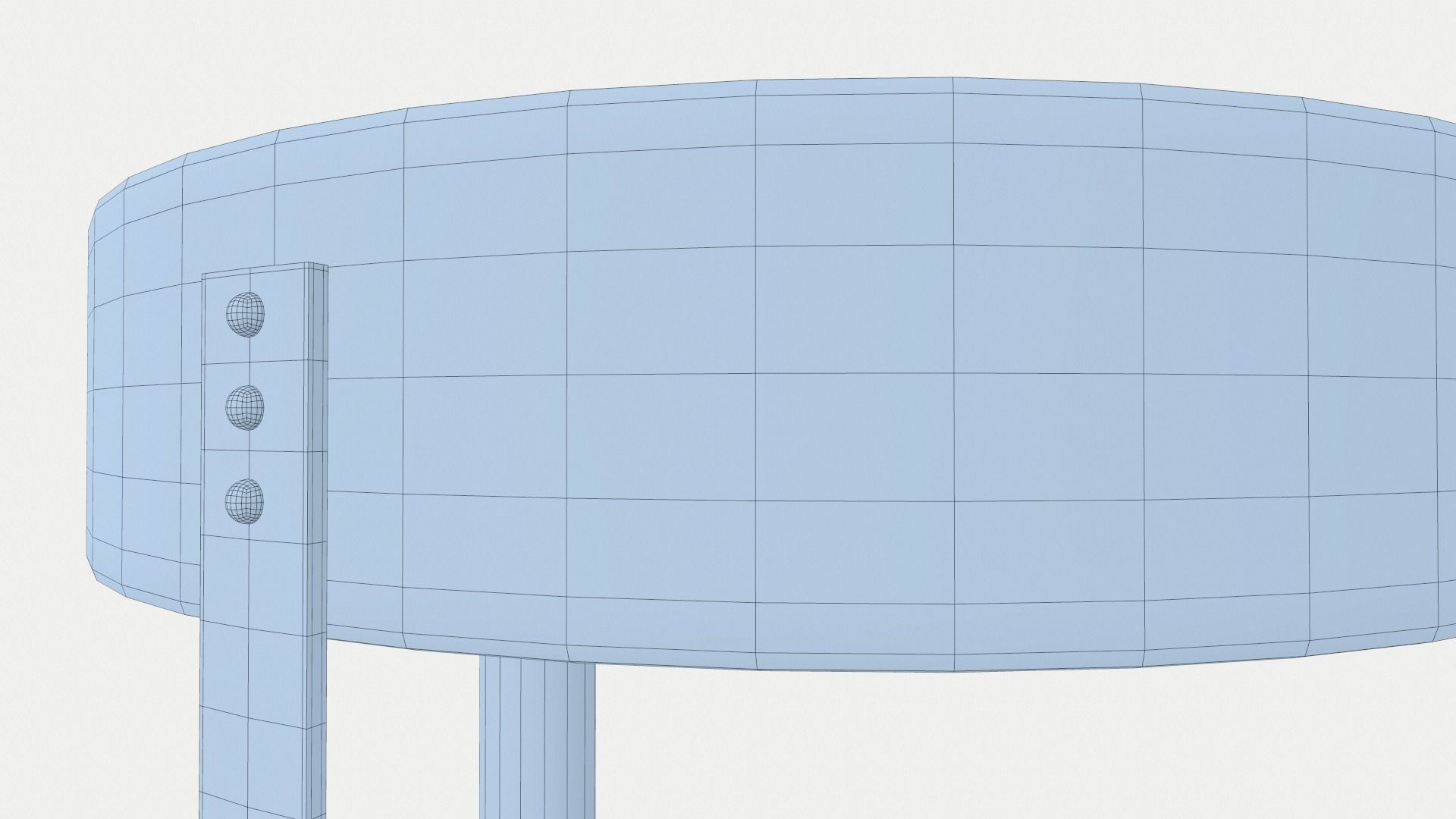 Ralf Night Table Low-poly 3D model_10