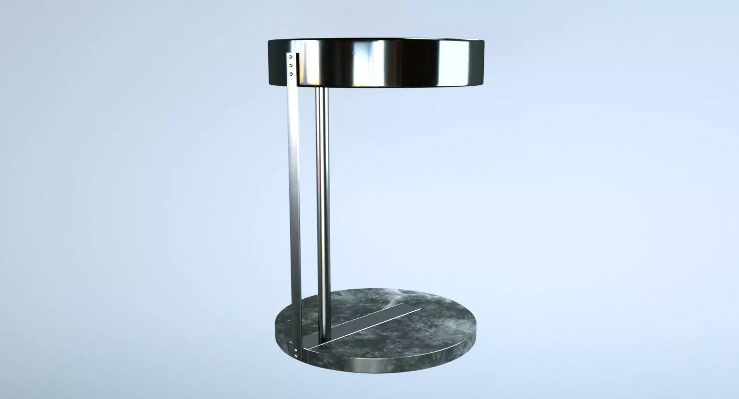 Ralf Night Table Low-poly 3D model_0