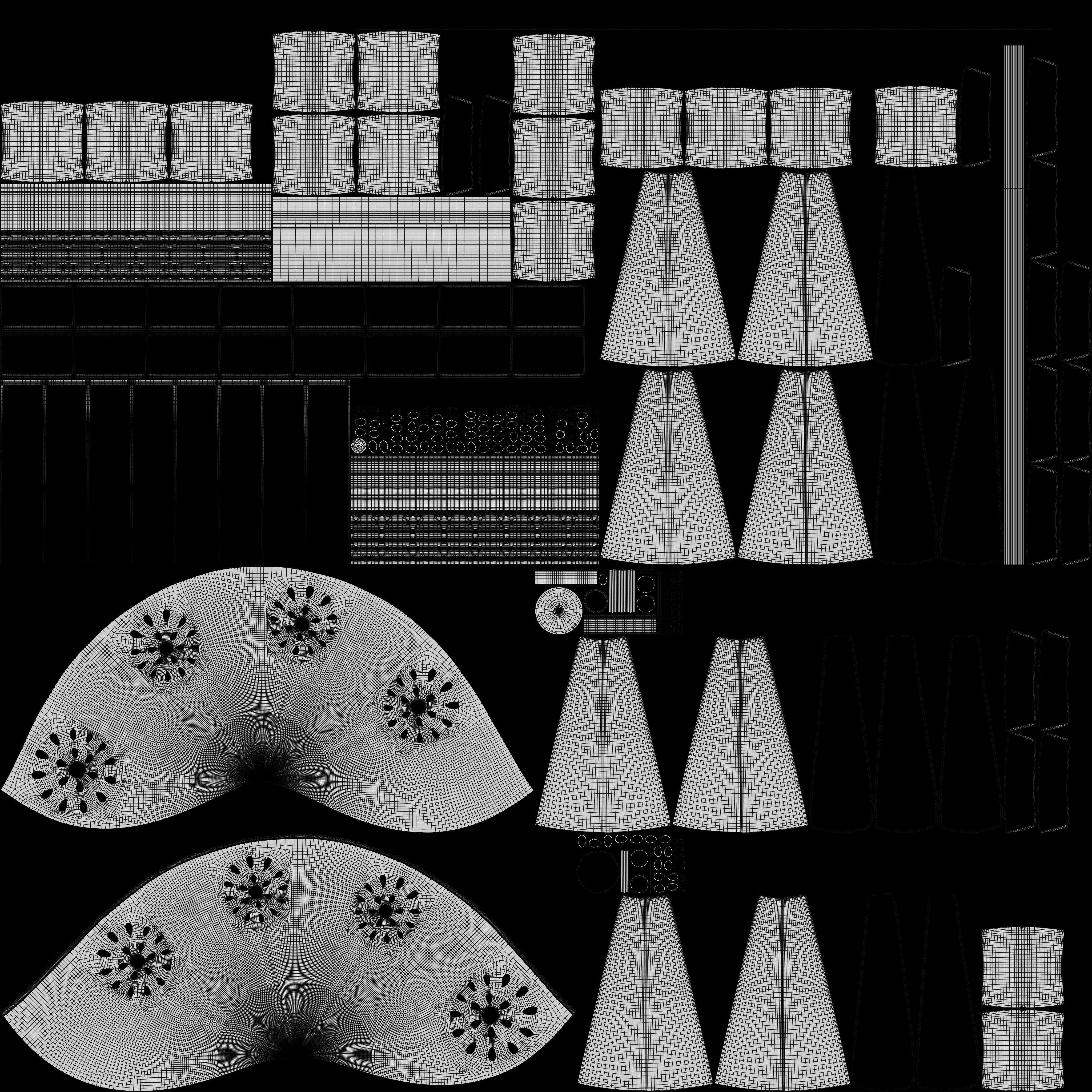 Intricate Arabic Lamp 3D model_9