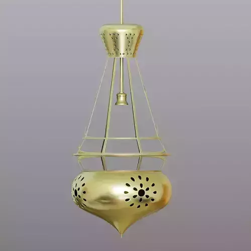 Intricate Arabic Lamp