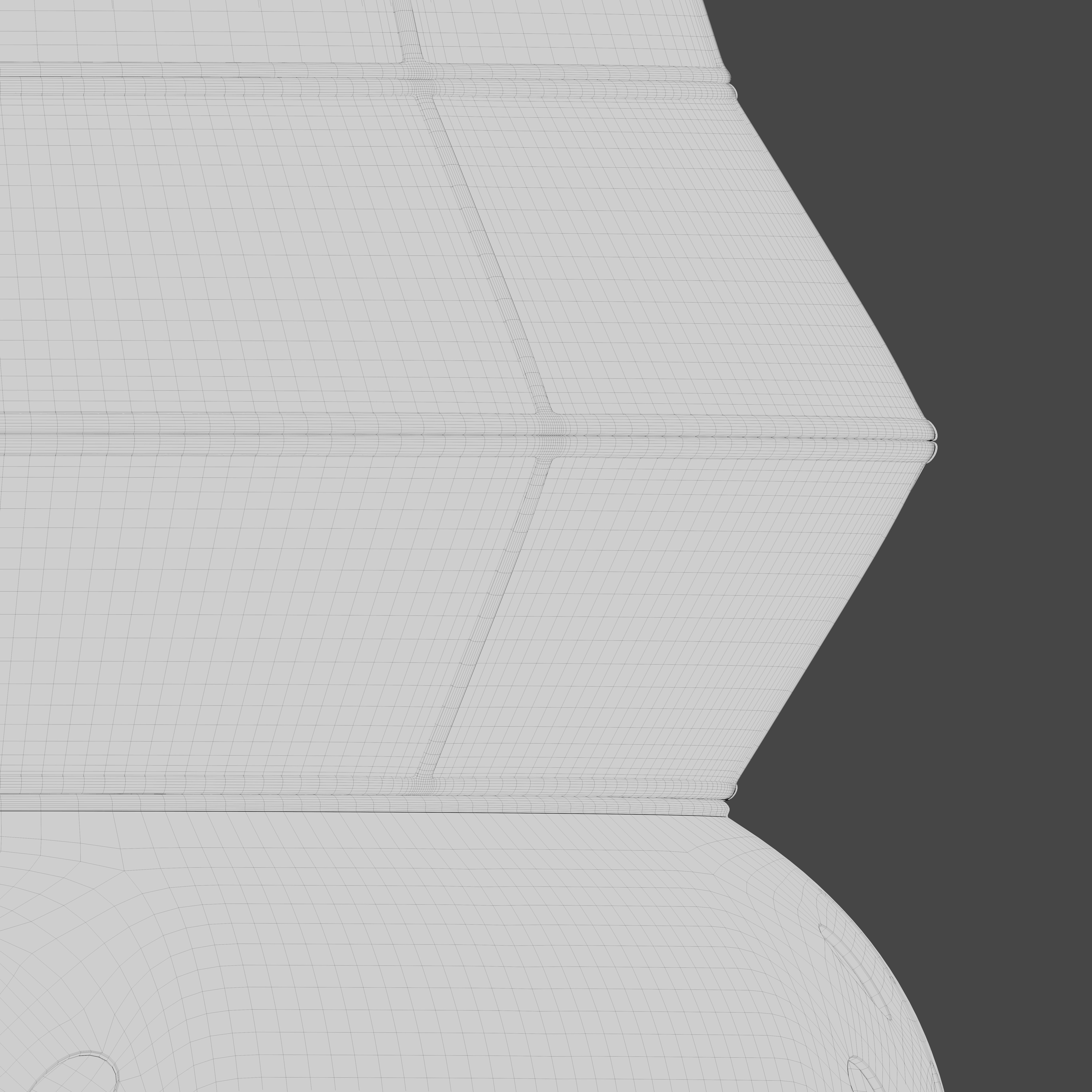 Intricate Arabic Lamp 3D model_6