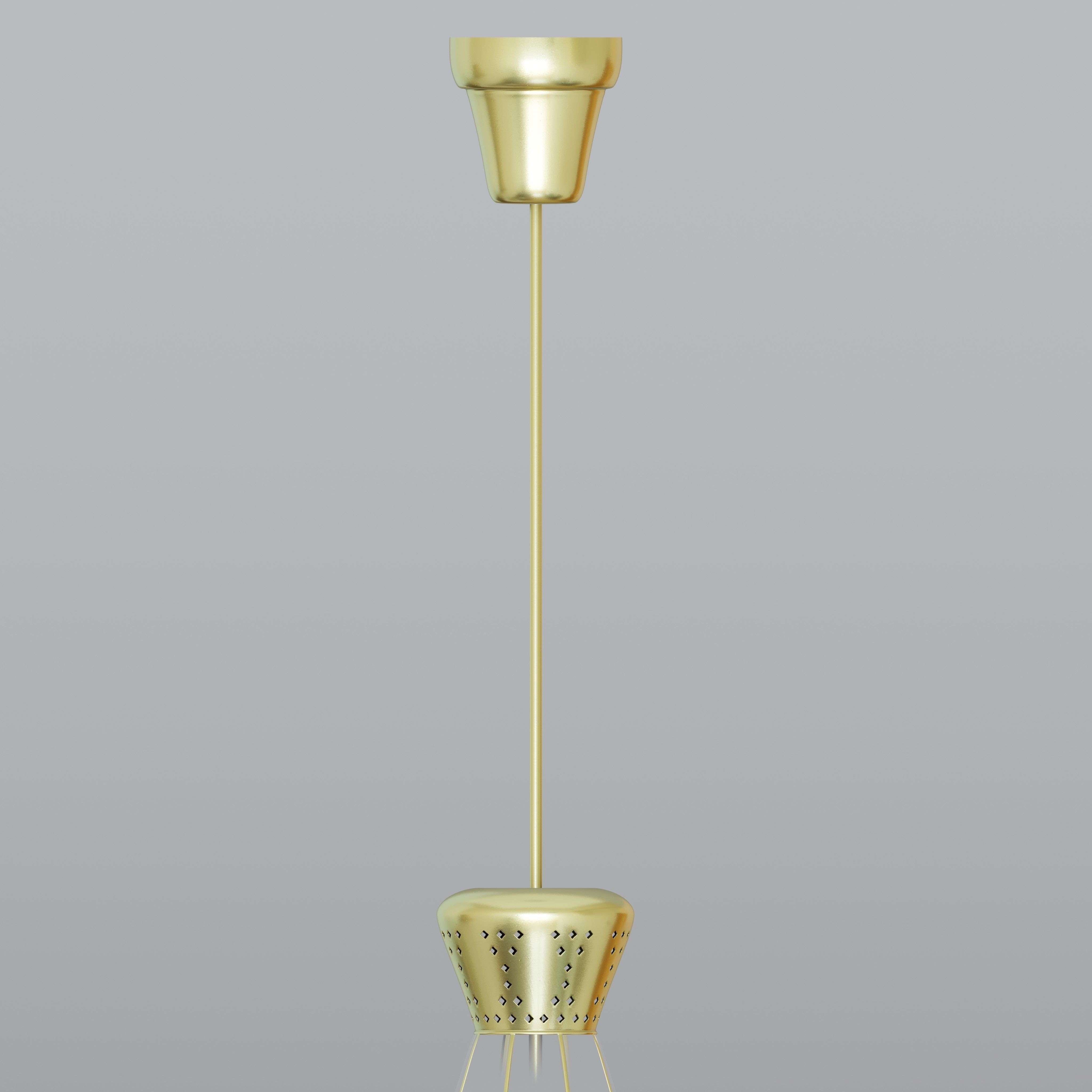 Intricate Arabic Lamp 3D model_1