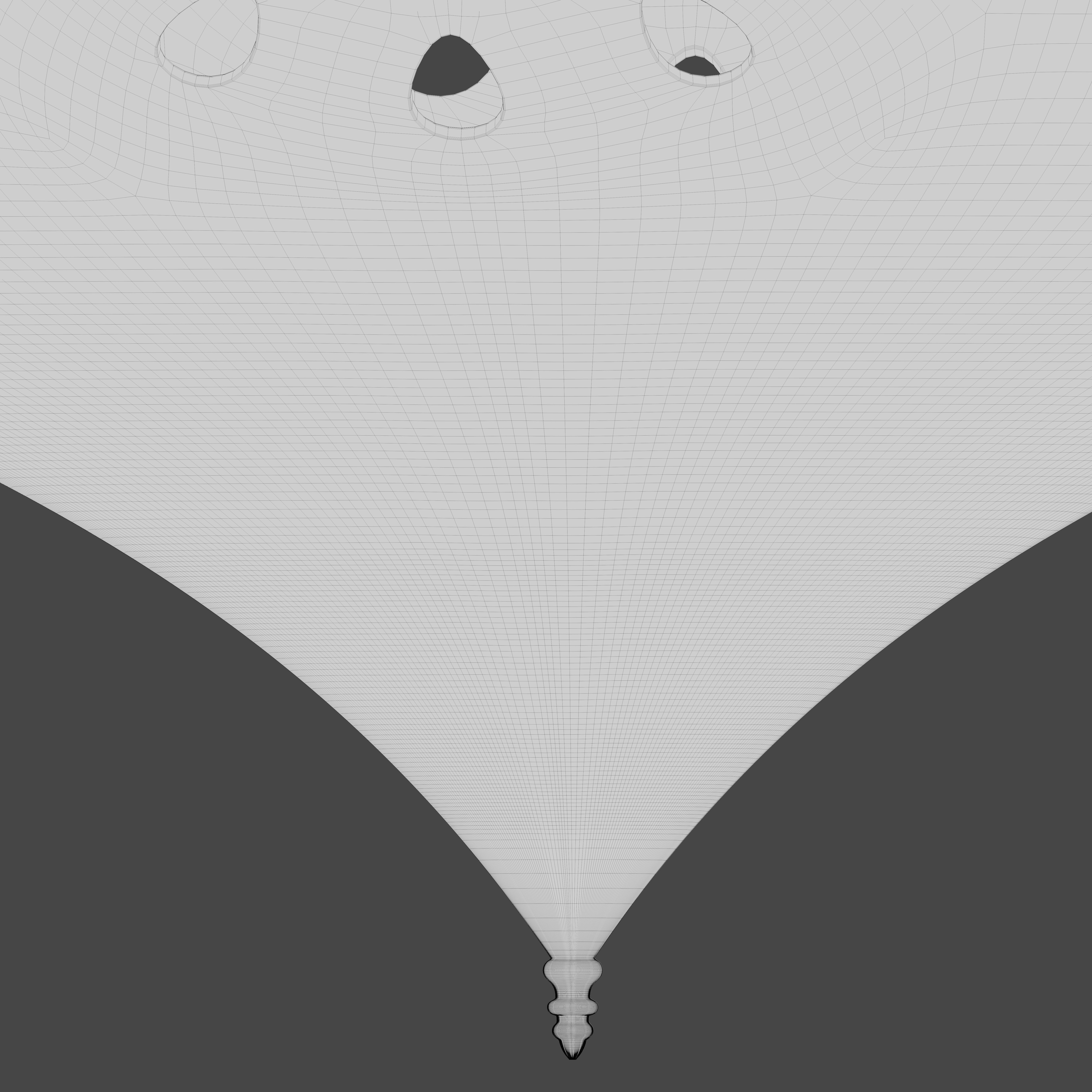 Intricate Arabic Lamp 3D model_7