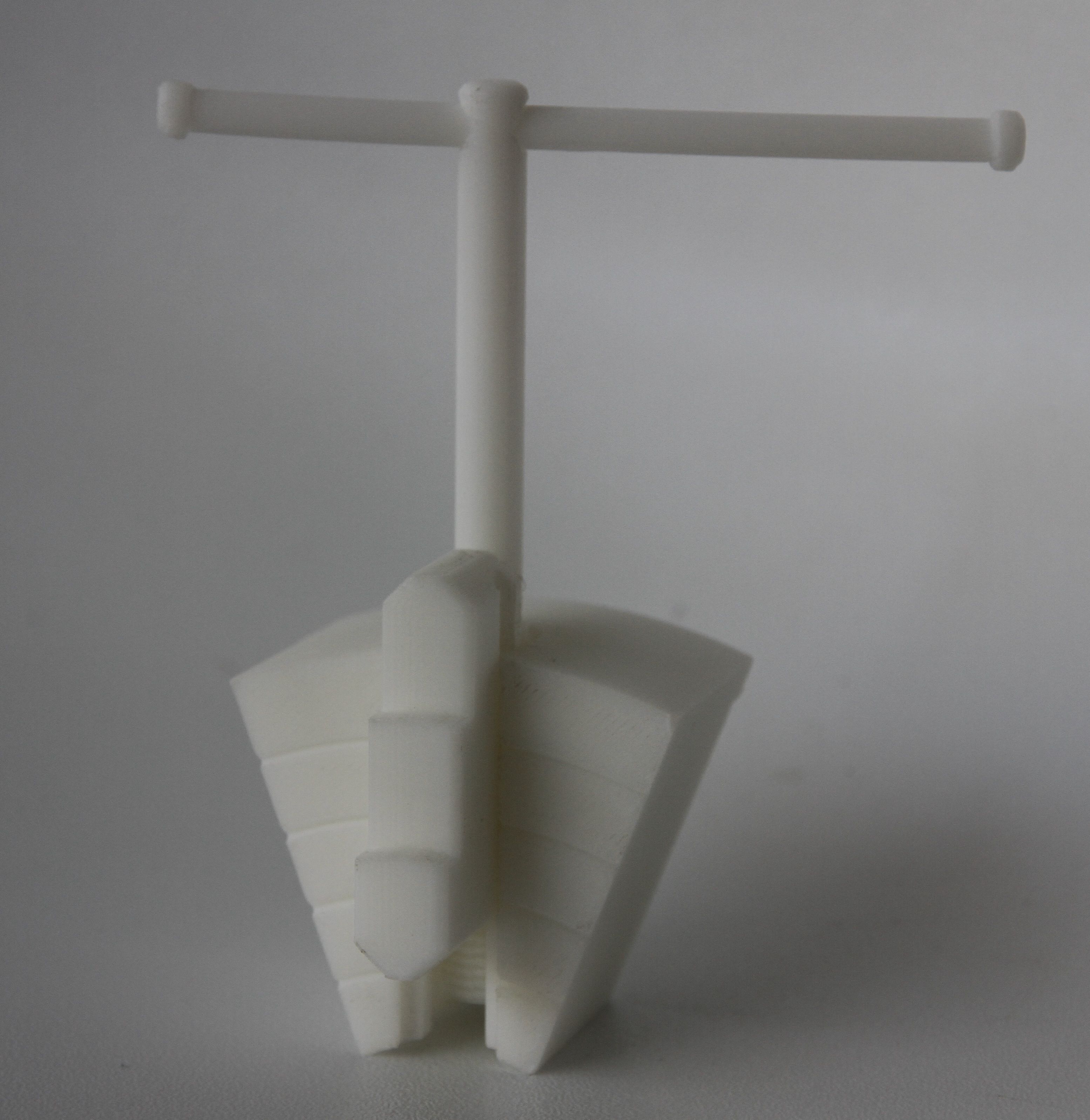 4 Jaw Chuck 3D print model_2