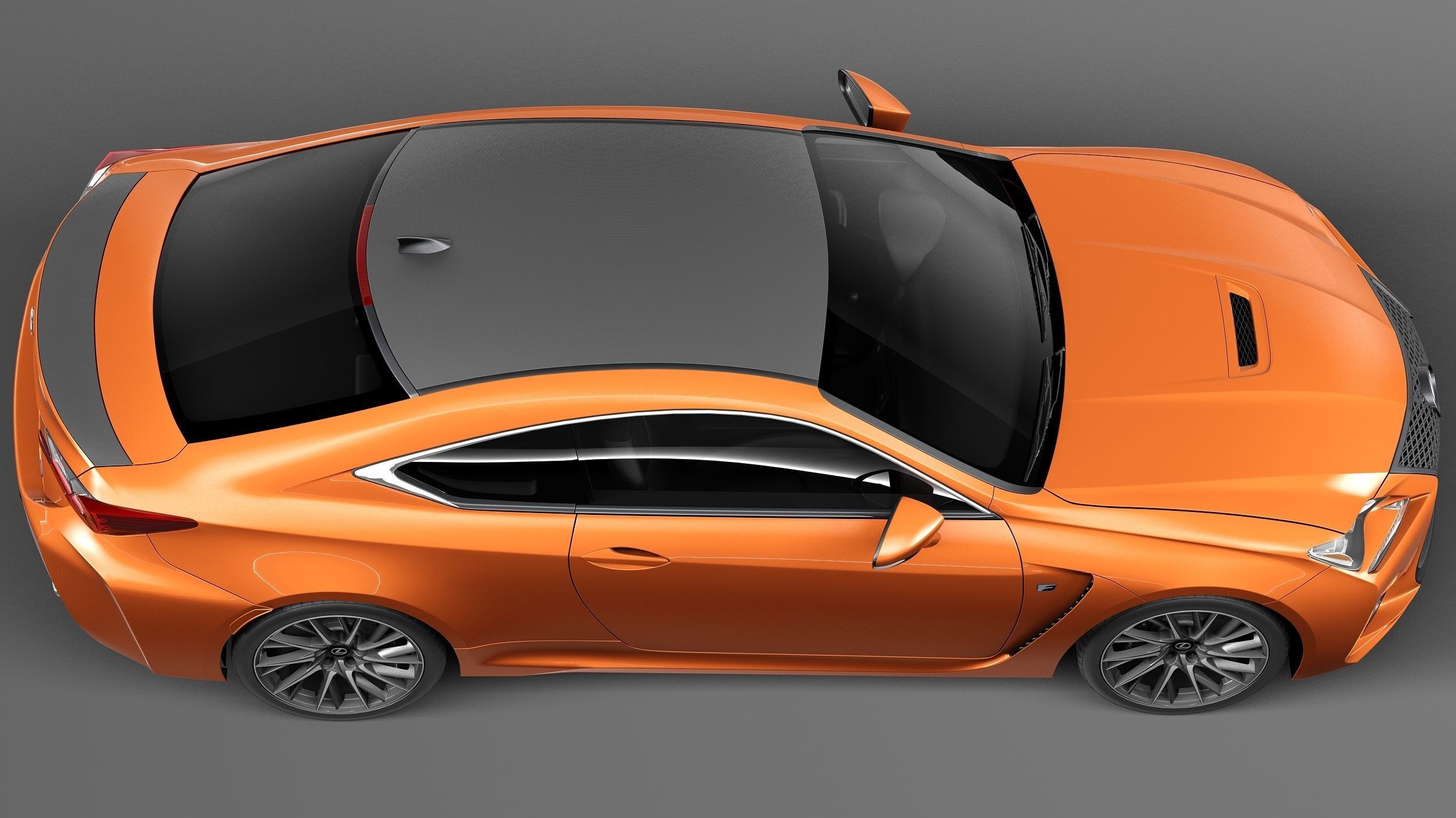 Lexus RC F 2015 3D model_7