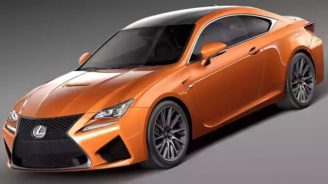 Lexus RC F 2015 3D model