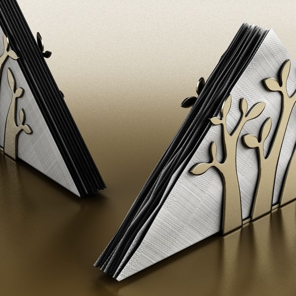 Napkin Holder 3 3D model_4