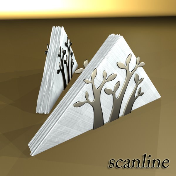 Napkin Holder 3 3D model_9