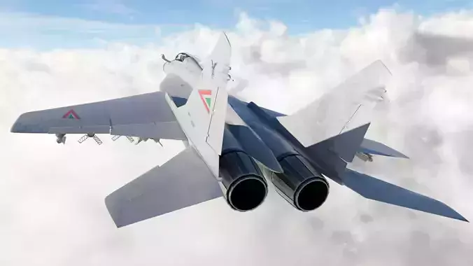 Mig 29 Low-poly 3D model