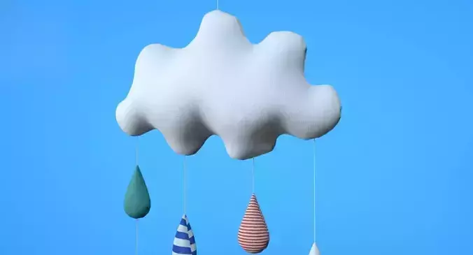 Soft Toy Of  Cloud