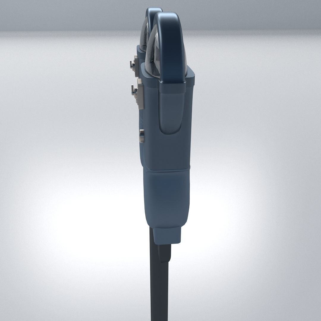 Parking Meter 3D model_2