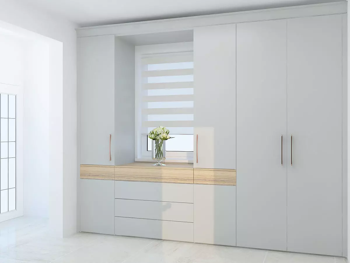 Entry Wardrobe 3D model_0