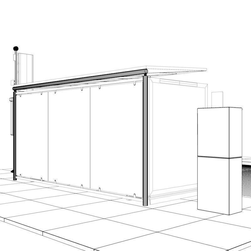 London Bus Stop 2 3D model_12