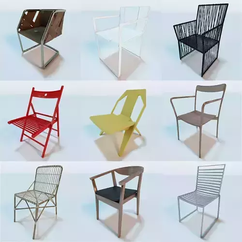Modern Chair Collection Vol 1