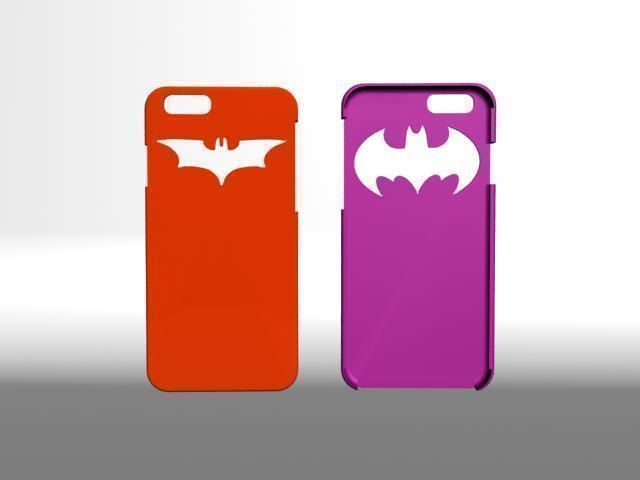 Iphone 6 case Batman Free 3D print model_1