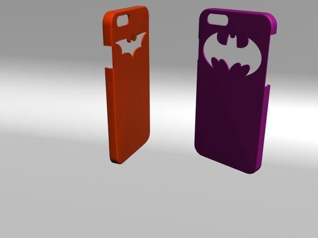 Iphone 6 case Batman Free 3D print model_5