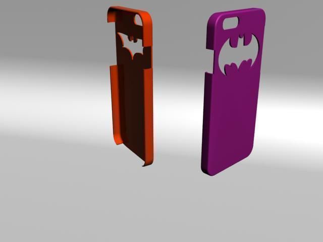 Iphone 6 case Batman Free 3D print model_4