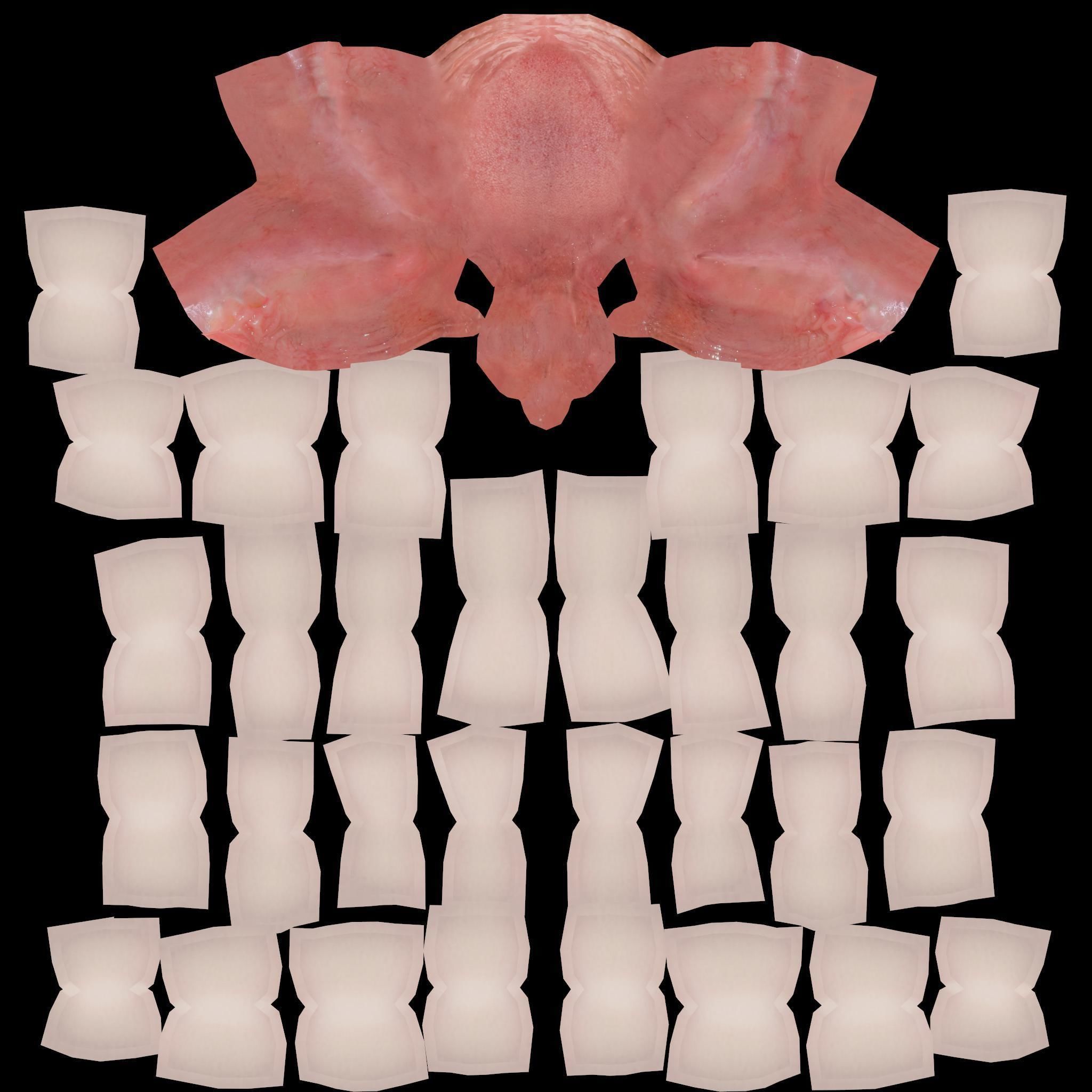 Man in the beach Low-poly 3D model_4