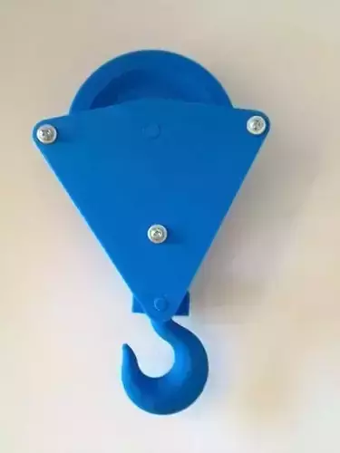 Single Sheave Pulley 3D print model